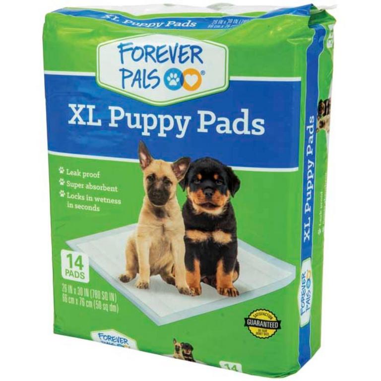 Save $0.50 on Forever Pals Puppy Pads Odor Control or XL 14ct/