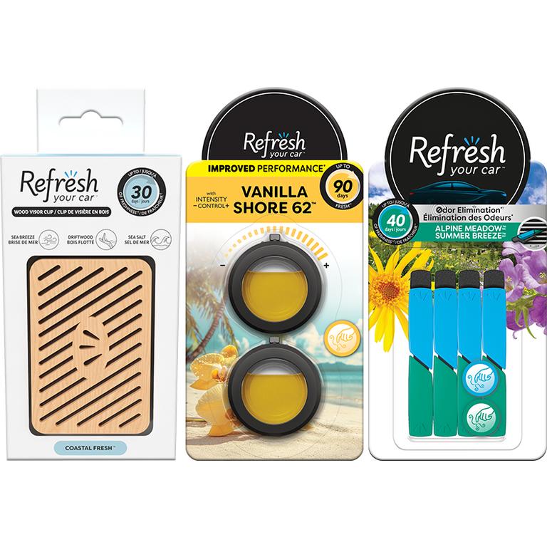 on ONE (1)Refresh Your Car® Air Freshener