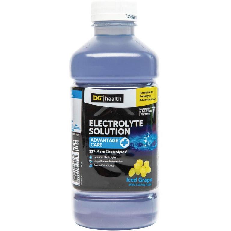 Save $1 on DG Health Electrolyte Solution or Advantage Care Electrolyte Solutions 1 Liter/