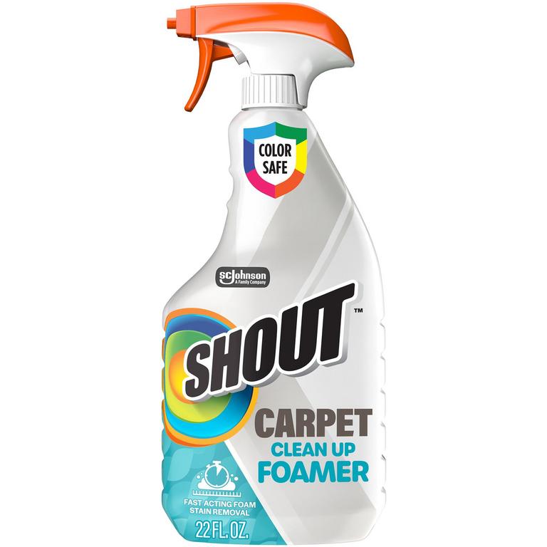 on any ONE (1) Shout® Carpet Clean Up Foamer