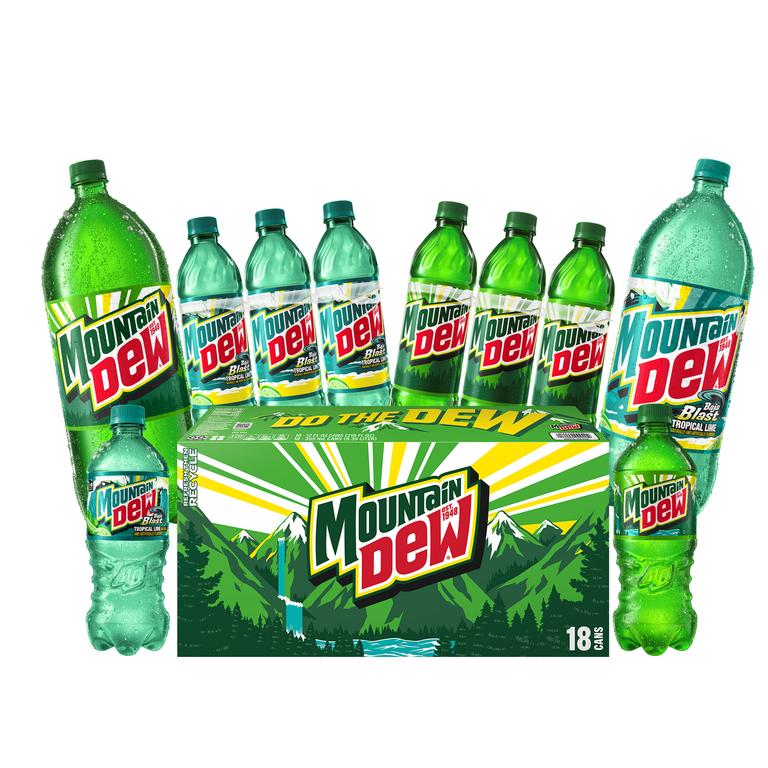 when you spend $14 on any Mountain Dew® Packs (2L, 20oz, 12oz 8pk/12pk/15pk, 16oz, 7.5oz, 1.25L, 1L)