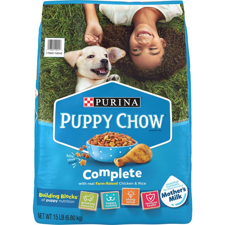 on ONE (1) 15 lb bag of Puppy Chow® Dry Dog Food/