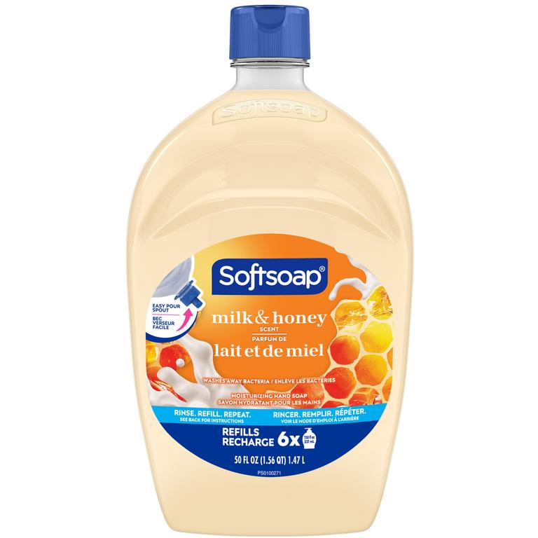 On any ONE (1) Softsoap Liquid Hand Soap Refill (50oz ONLY)
