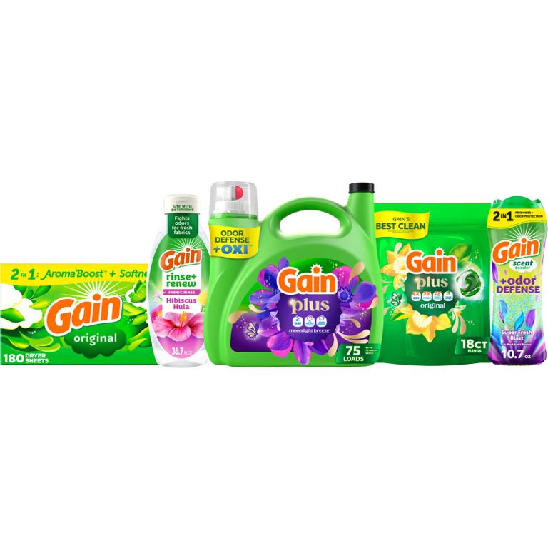 on any Gain Laundry purchase of $30 or more/