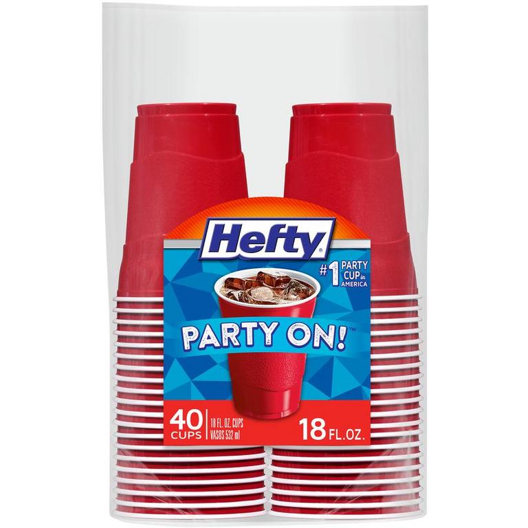 When you buy any ONE(1) Hefty Cups/