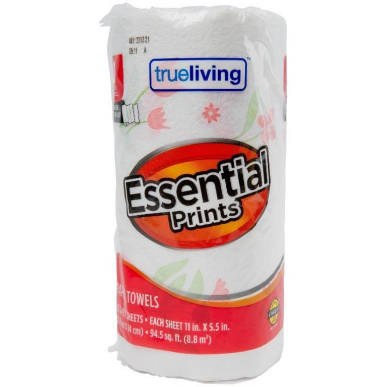 Save $2 when you spend $10 on True Living Essential Paper Towels/