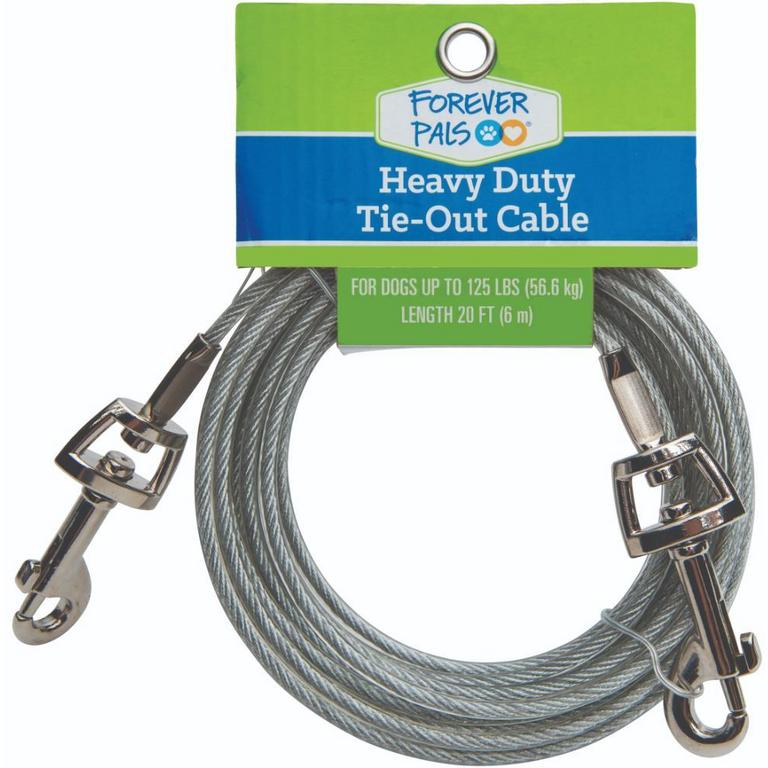 Save $2 on Forever Pals Tie-Out Stake or Heavy Duty or Regular Cable 20ft