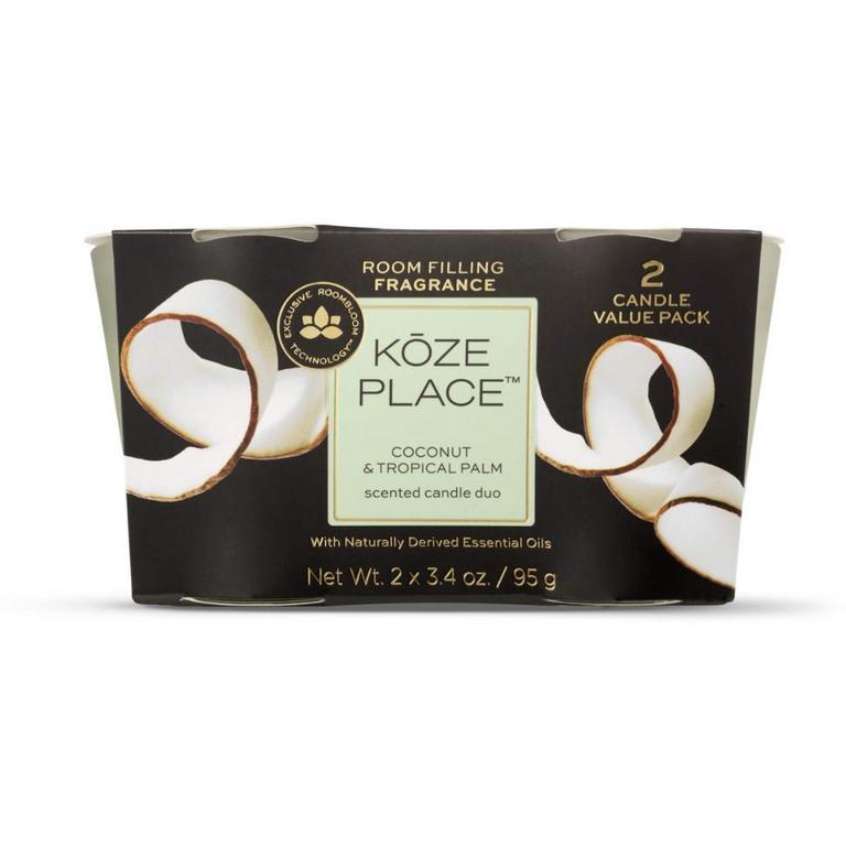 Save $0.50 on Any Koze Place Candles Assorted