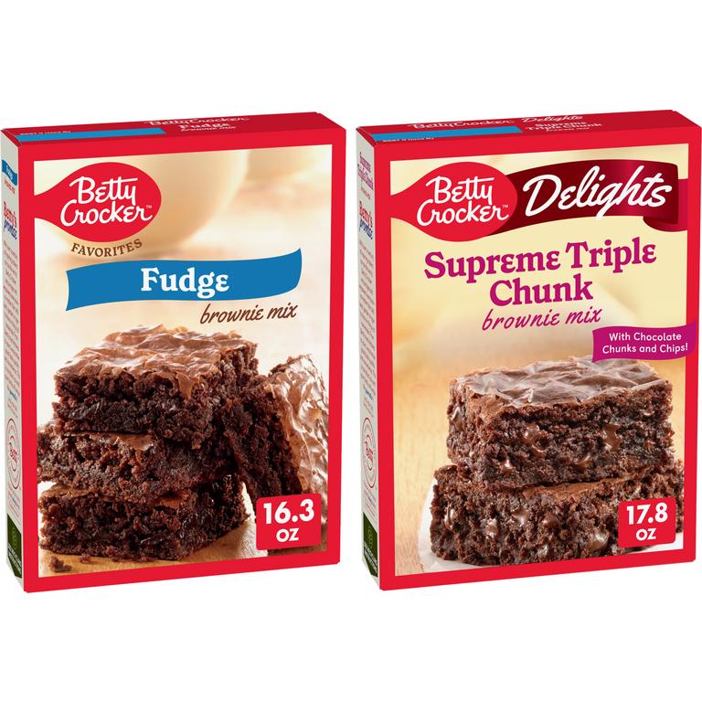 When you buy ONE(1) BOX any flavor/variety Betty Crocker™ Brownie Mix (Excludes Brownie Pouches)