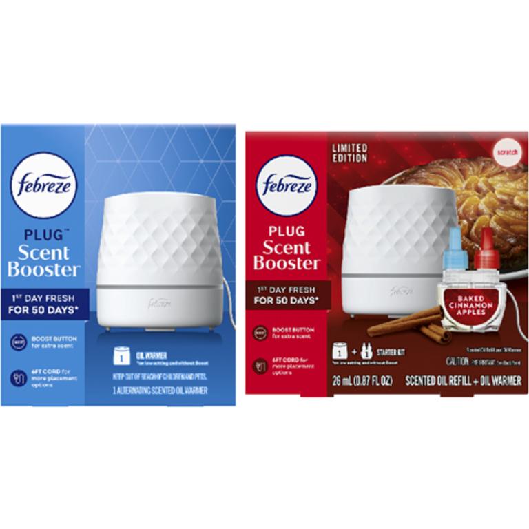 On ONE Febreze Plug Scent Booster OR Febreze Scent Booster Starter Kit (excludes trial/travel size)