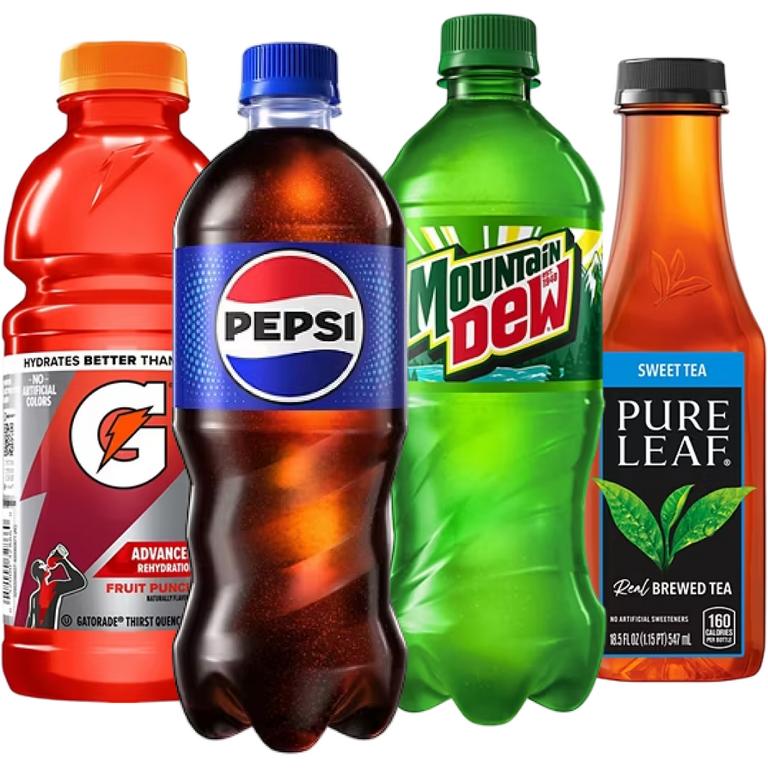 Buy FIVE (5) qualifying PepsiCo single-serve beverages, get ONE (1) PepsiCo single-serve beverage for 1 cent on your next purchase