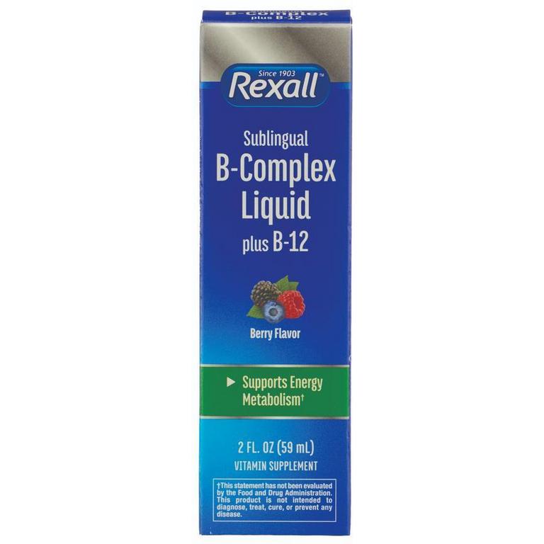 BOGO 50% off DG Health or Rexall Vitamin B 60 - 250 ct. or Liquid B-Complex 2 oz.