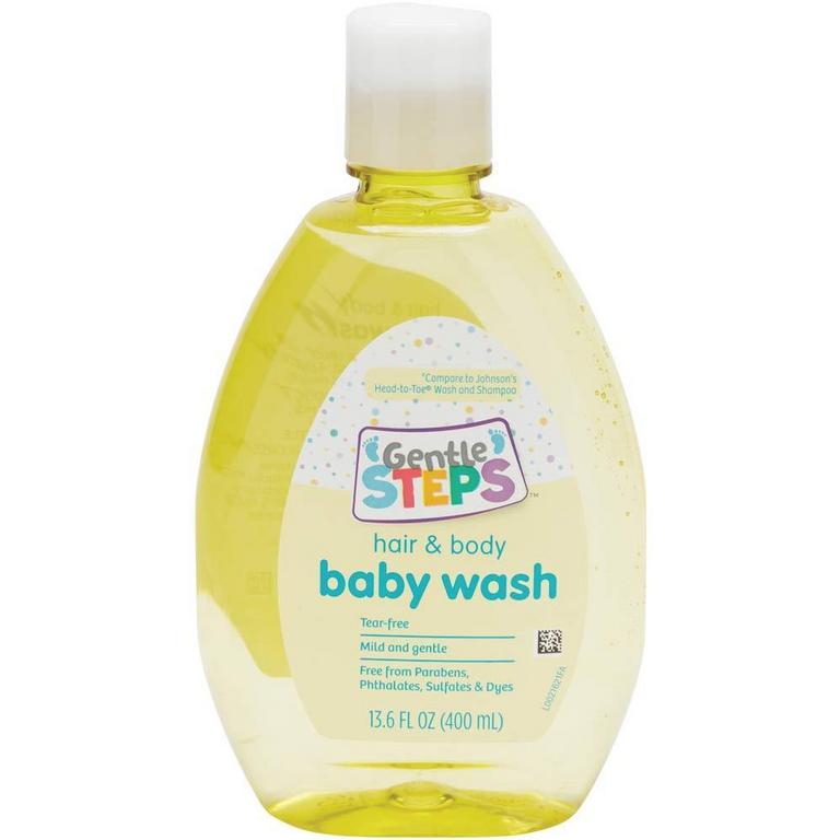Save $0.50 on Gentle Steps Baby Wash, Shampoo or Lotion 13.6oz. Assorted