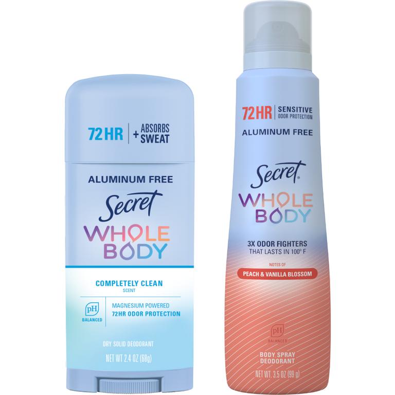 ONE Secret Whole Body Deodorant (excludes trial/travel size).