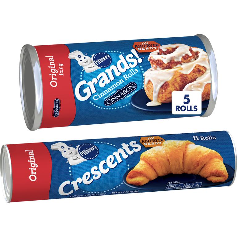 When you buy TWO(2) any flavor/variety Pillsbury™ Refrigerated Canned Dough Products (Excludes 5CT Biscuits and 4CT Crescents)