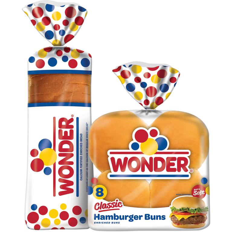 off any two (2) packs of Wonder® Loaf Bread or Buns/