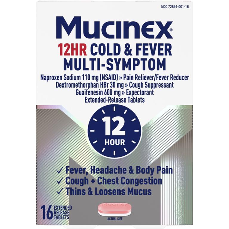 on Any ONE (1) Mucinex® 12 Hour Cold & Fever Product