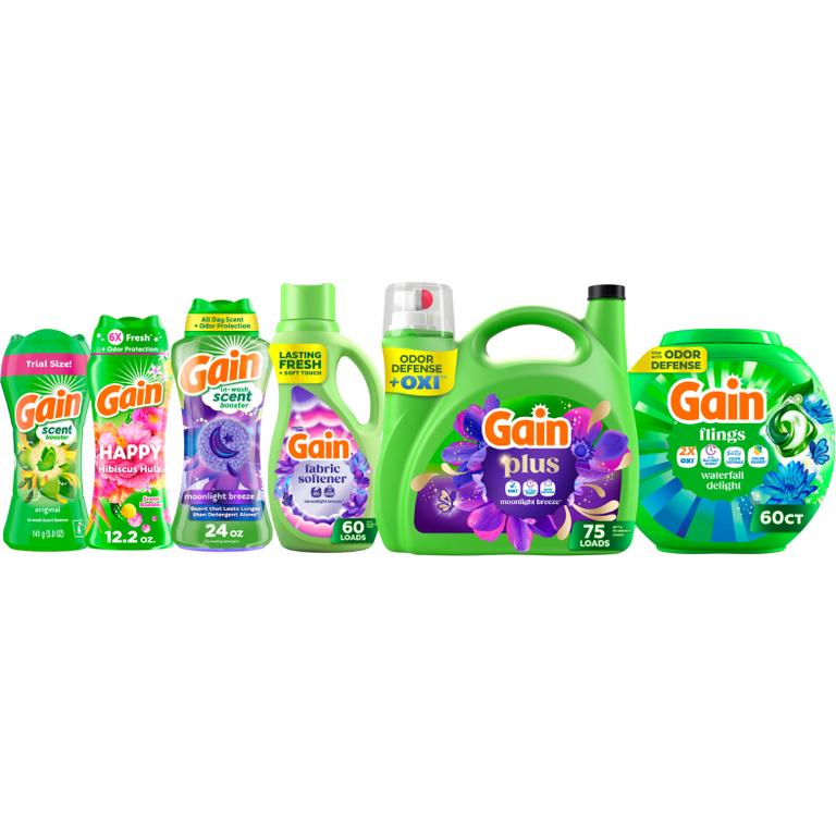 on any Gain Fabric Care Product of $30 or more