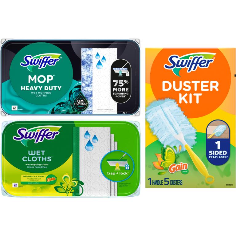 TWO Swiffer Assorted Refills 10 - 12ct