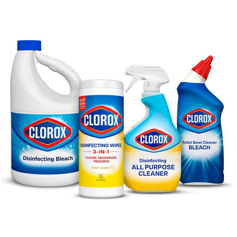on ANY TWO (2) Clorox® Home Cleaning, Laundry, or Pine-Sol Products (Excludes Clorox® Disinfecting Wipes 75ct, Clorox® Fraganzia®, $1.25, trial size and travel size, tools, & textiles)