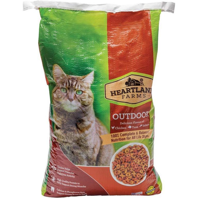 Save $1 on Heartland Farms Cat Food Outdoor 24lb