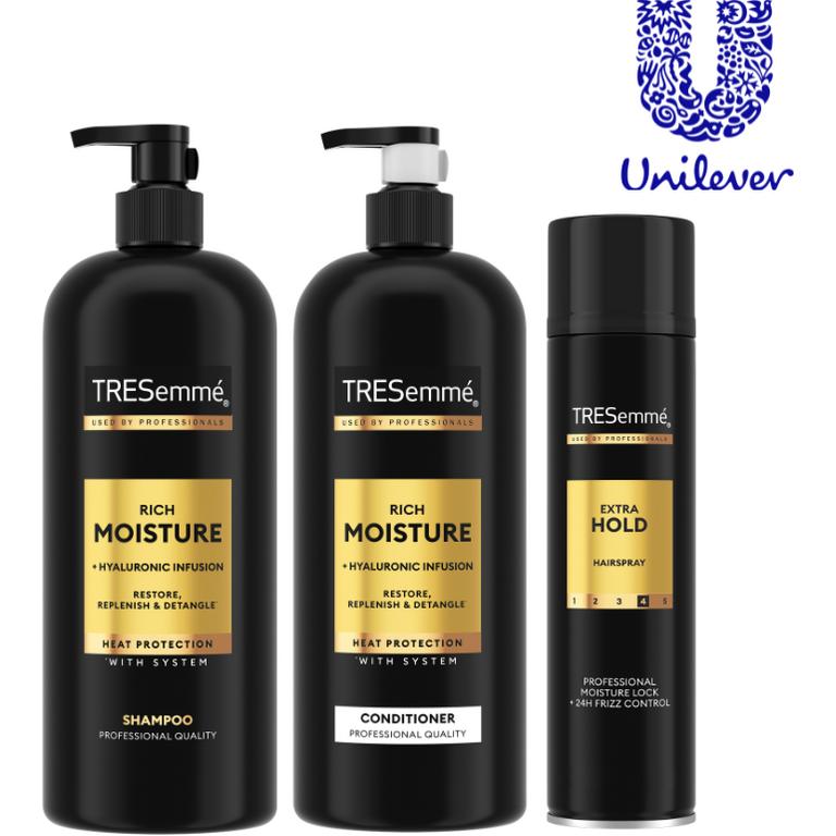 on TWO (2) TRESemmé Hair Products. Excludes trial and travel sizes.