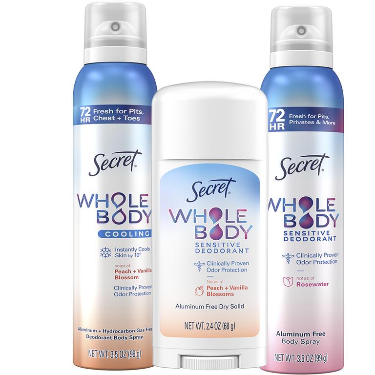 ONE Secret Whole Body Deodorant (excludes trial/travel size)./