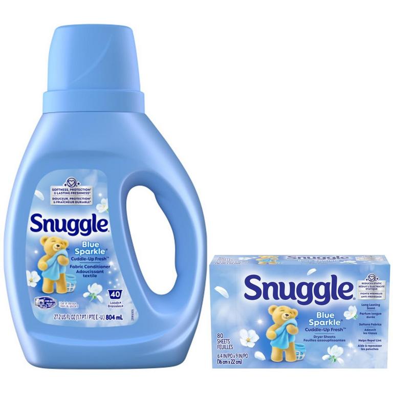 WHEN YOU BUY THREE (3) Snuggle Liquid (26.8-27.2oz), Sheets (70-80ct), Shakes (11.5oz)