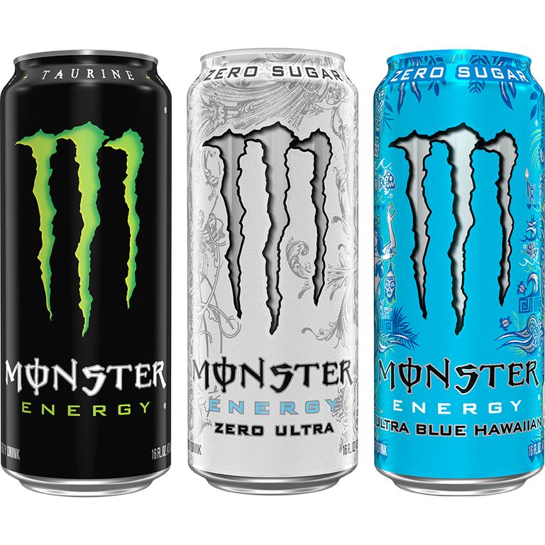 When you buy THREE (3) Monster Energy or Reign Total Body Fuel 16/15.5oz Cans