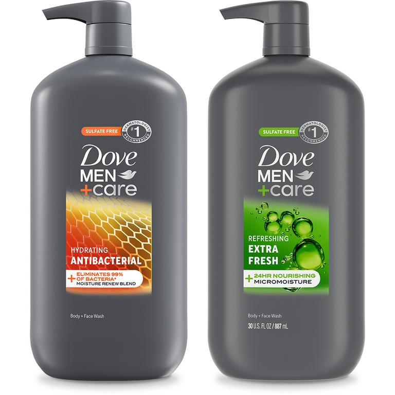 on any ONE (1) Dove Men+Care Body Wash 30oz (excludes Plant Powered varieties, items and sizes not listed)