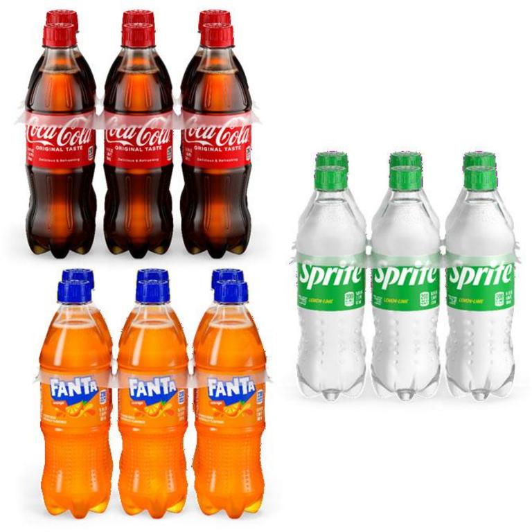 Buy Fanta Orange Soda Soft Drink Bottles, 16.9 fl oz, 6 Pack from