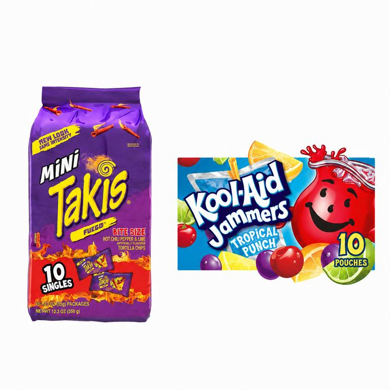 Buy ONE (1) TAKIS Multipack, Get ONE (1) KOOL AID Jammers FREE