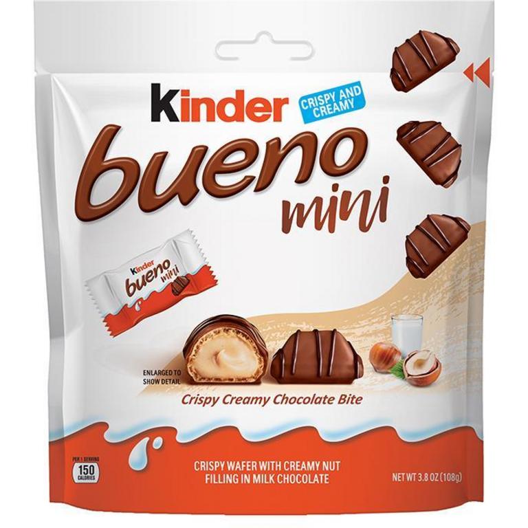 any ONE (1) Kinder Bueno Minis 3.8oz bag/