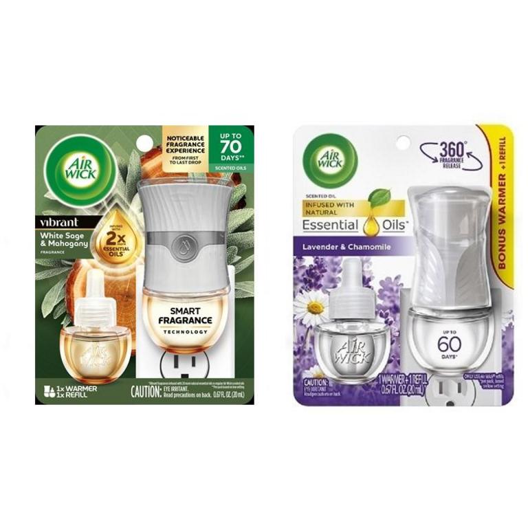 on any ONE (1) AIR WICK® Scented Oil Starter Kit