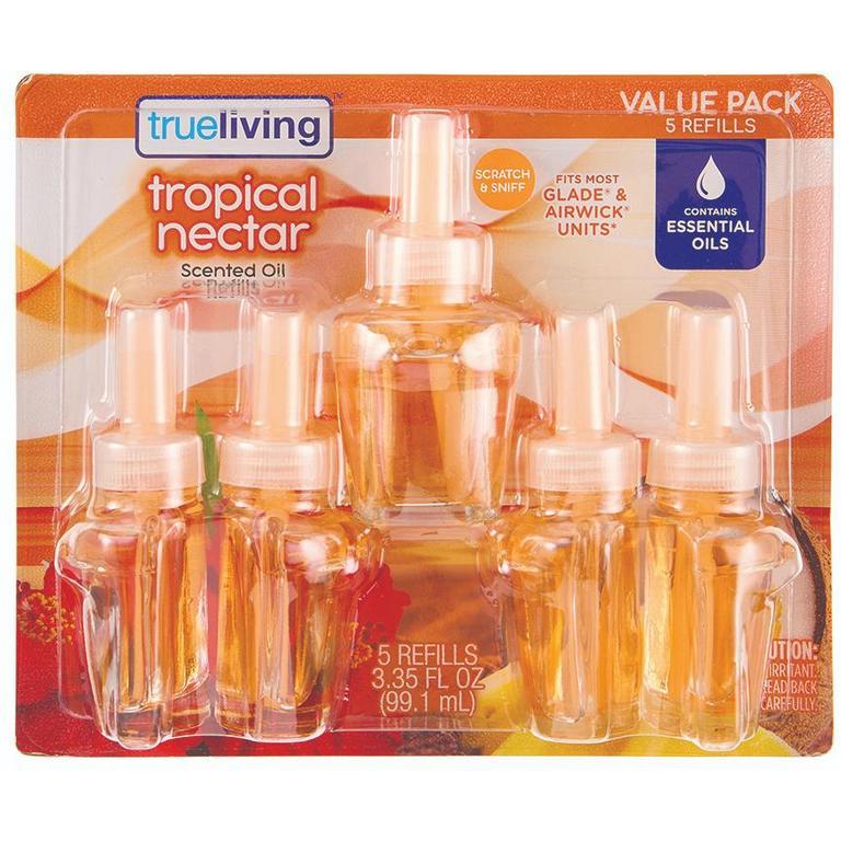 Save $1 on True Living Scented oil Refills 5ct/
