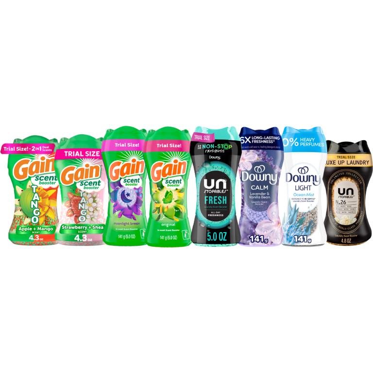 ONE Downy Beads 4.8-5 oz or Gain Fireworks 4.3-5 oz. Reg. $4.50-$5.00/