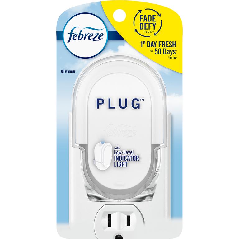 ONE Febreze Plug Scented Oil Warmer (excludes trial/travel size).