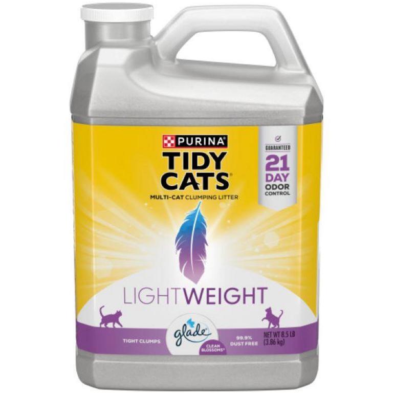 on ONE (1) 8.5 lb jug of TIDY CATS® Lightweight Clumping Cat Litter/