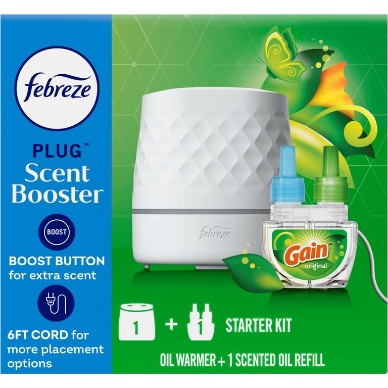 ONE Febreze Plug Scent Booster OR Febreze Scent Booster Starter Kit (excludes trial/travel size)./