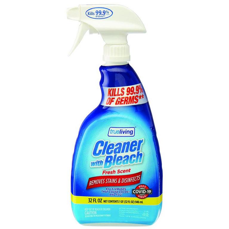 Save $0.50 on True Living Glass Cleaner or Vinegar Cleaner 32oz/