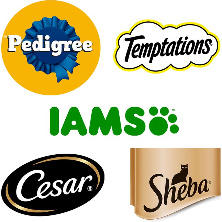 Spend $25 Save $5 on your purchase of any Pedigree, IAMS, Temptations, Cesar or Sheba Dog and Cat Food products/