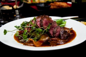 Hanger Steak with Shallots KitchMe Hanger Steak with Shallots KitchMe