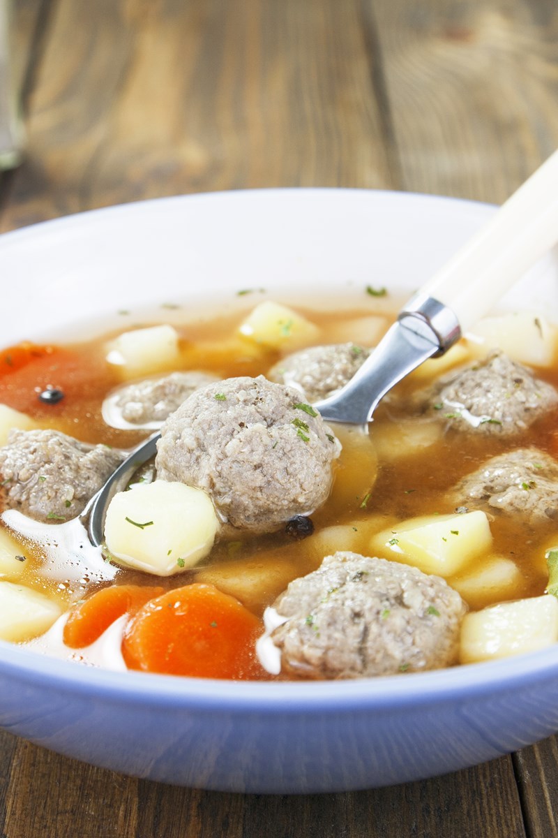 Homemade Albondigas Mexican Meatball Soup KitchMe Homemade Albondigas Mexican Meatball Soup KitchMe