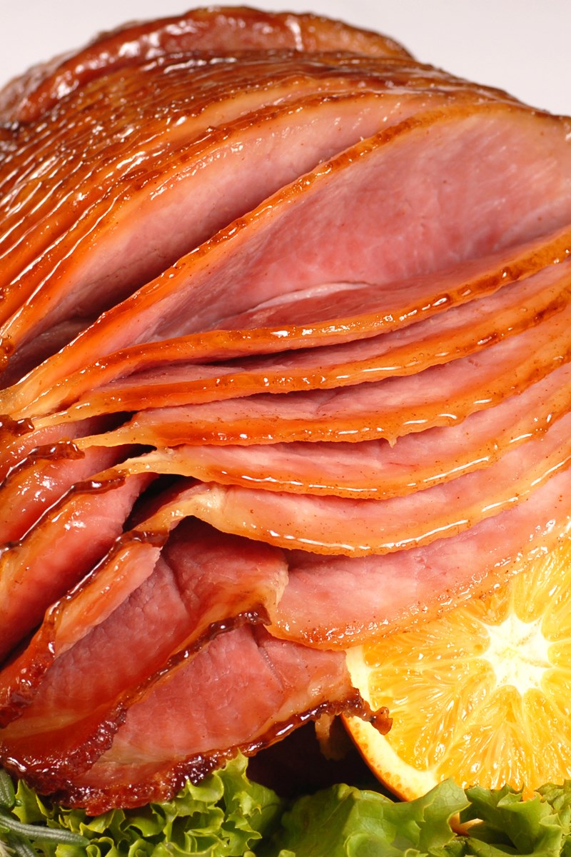 pineapple honey glazed ham