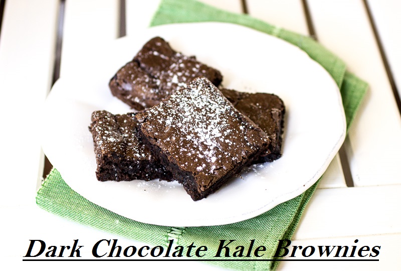 How To Dark Chocolate Kale Brownies thegoodstuff