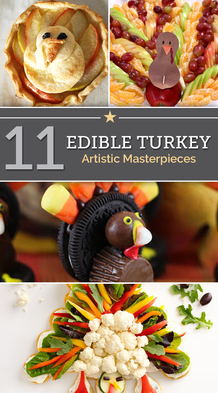 11 Edible Turkey Artistic Masterpieces - thegoodstuff