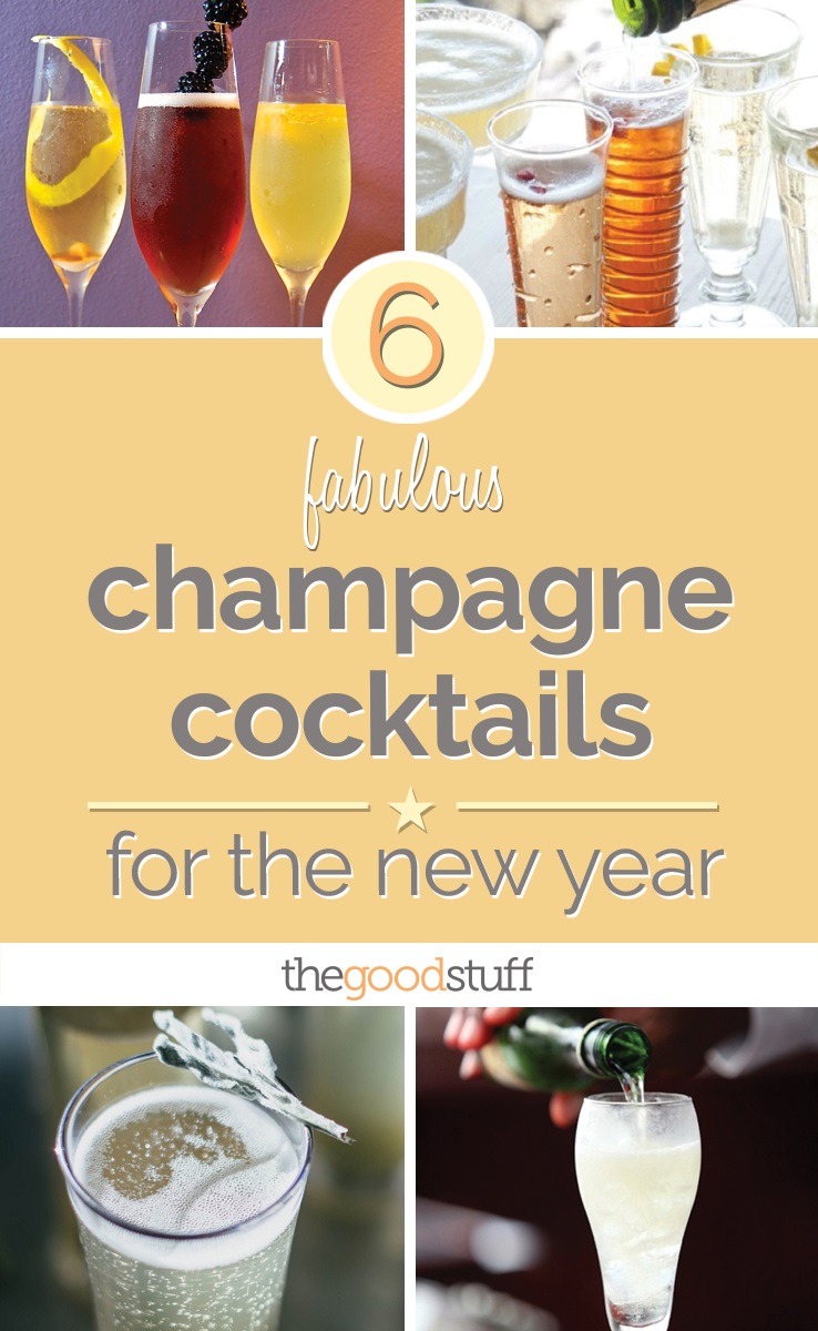 6 Fabulous Champagne Cocktails for the New Year thegoodstuff