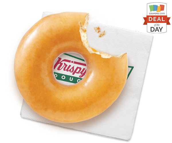 Deal of the Day Krispy Kreme Coupon — 1 Dozen for 4.99 thegoodstuff
