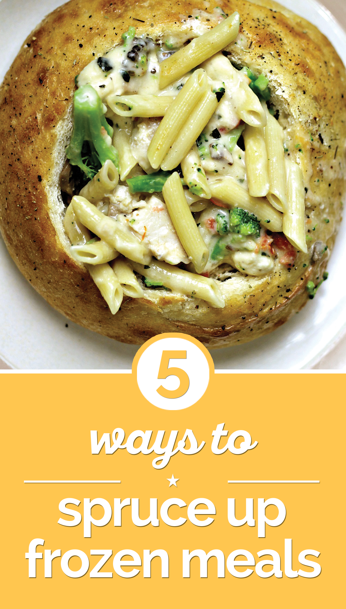 5 Ways to Spruce Up Frozen Meals thegoodstuff