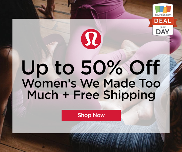 Deal Of The Day Up To 50 Off At Lululemon Thegoodstuff Deal Of The Day Up To 50 Off At Lululemon Thegoodstuff